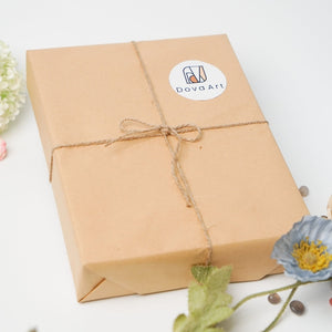 50th Wedding Anniversary Pebble Picture, Custom Gold Anniversary Pebble Art, Personalized 50th Wedding Frame, Christmas Gift by Dovaart.com