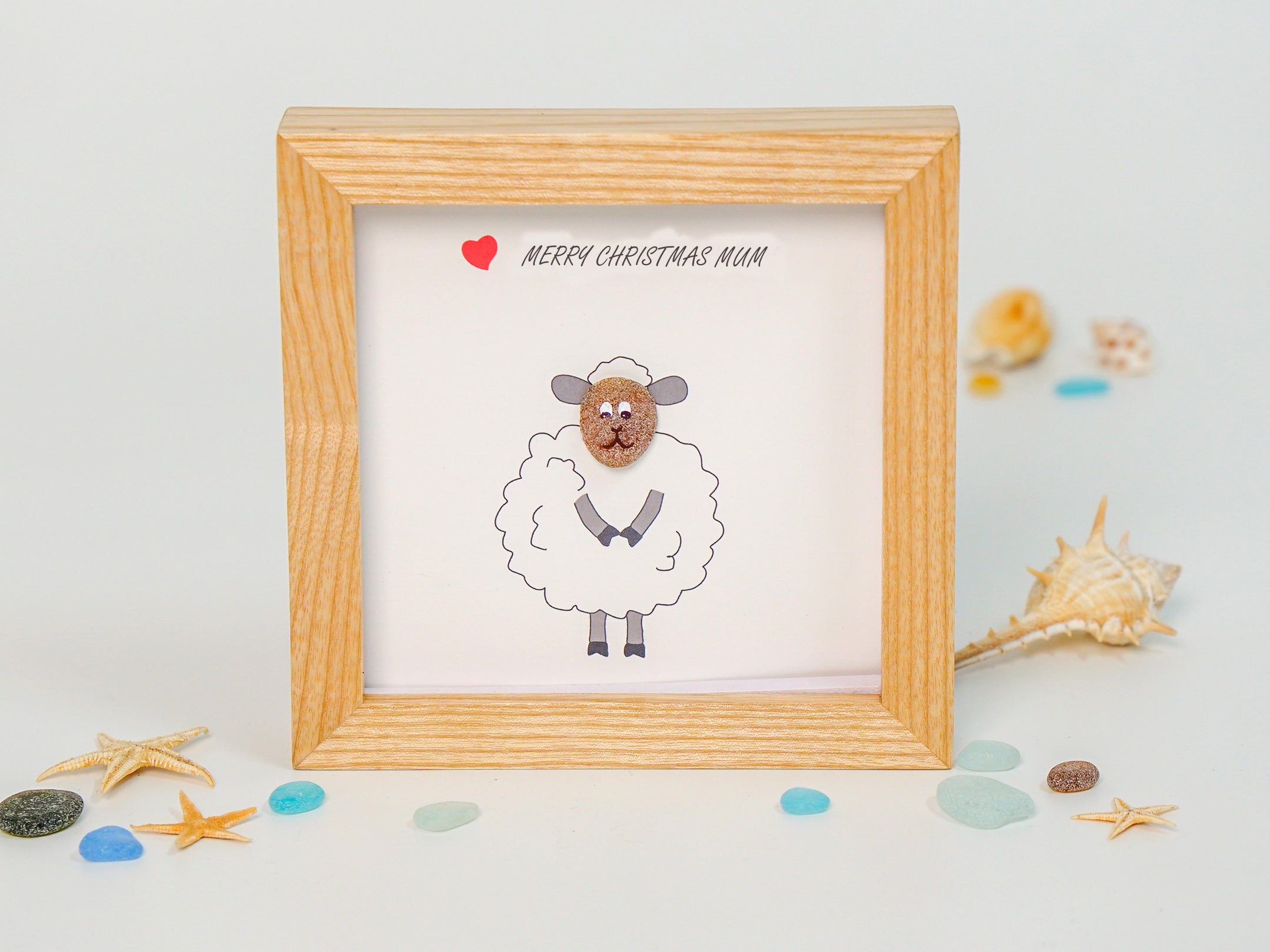 Merry Christmas Mum Sheep, Christmas Gift for Mom, 1st Mom's Christmas Gift