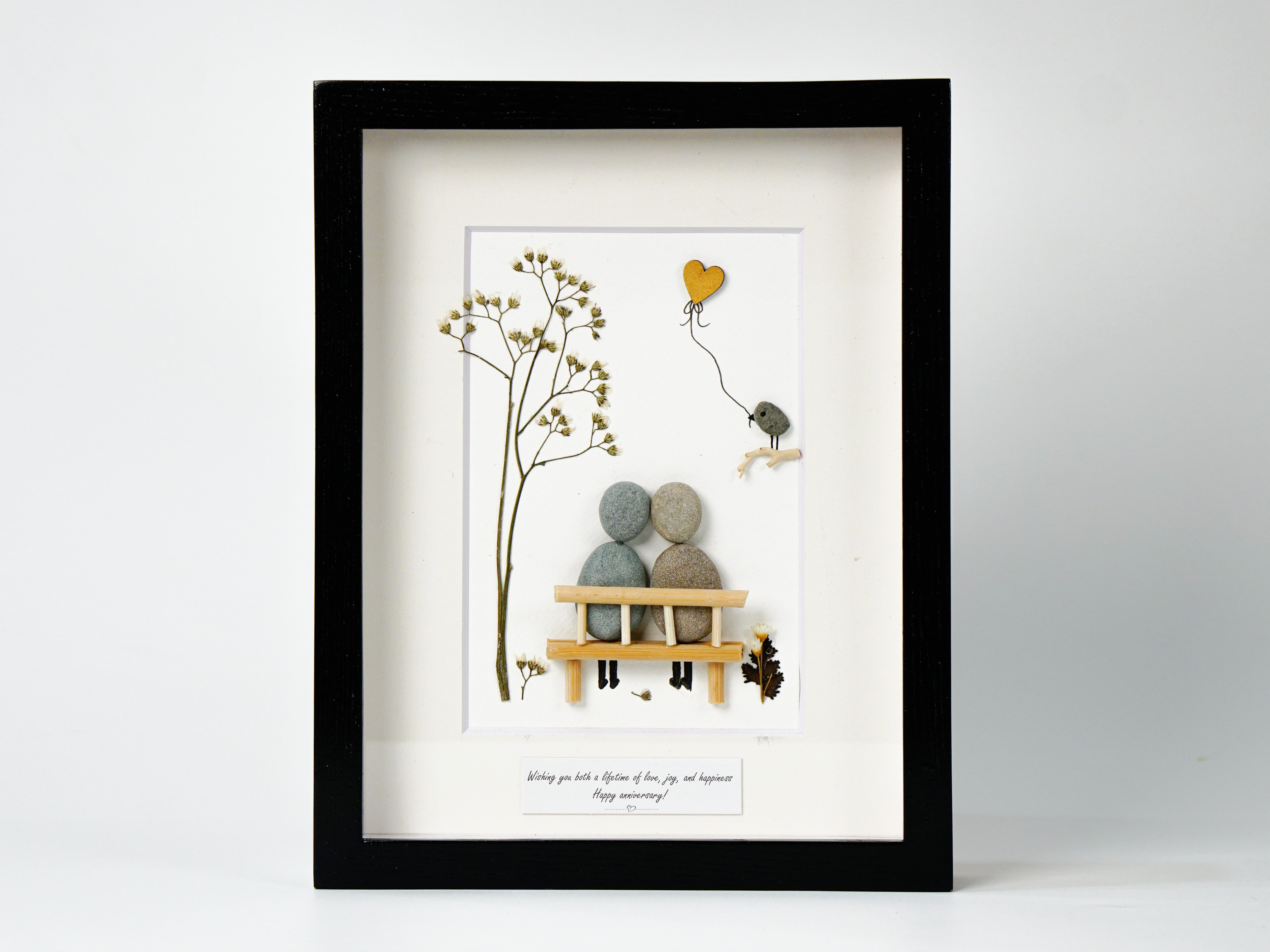 Everlasting Love and Joy Anniversary Frame, Unique Gifts for Wedding Anniversary