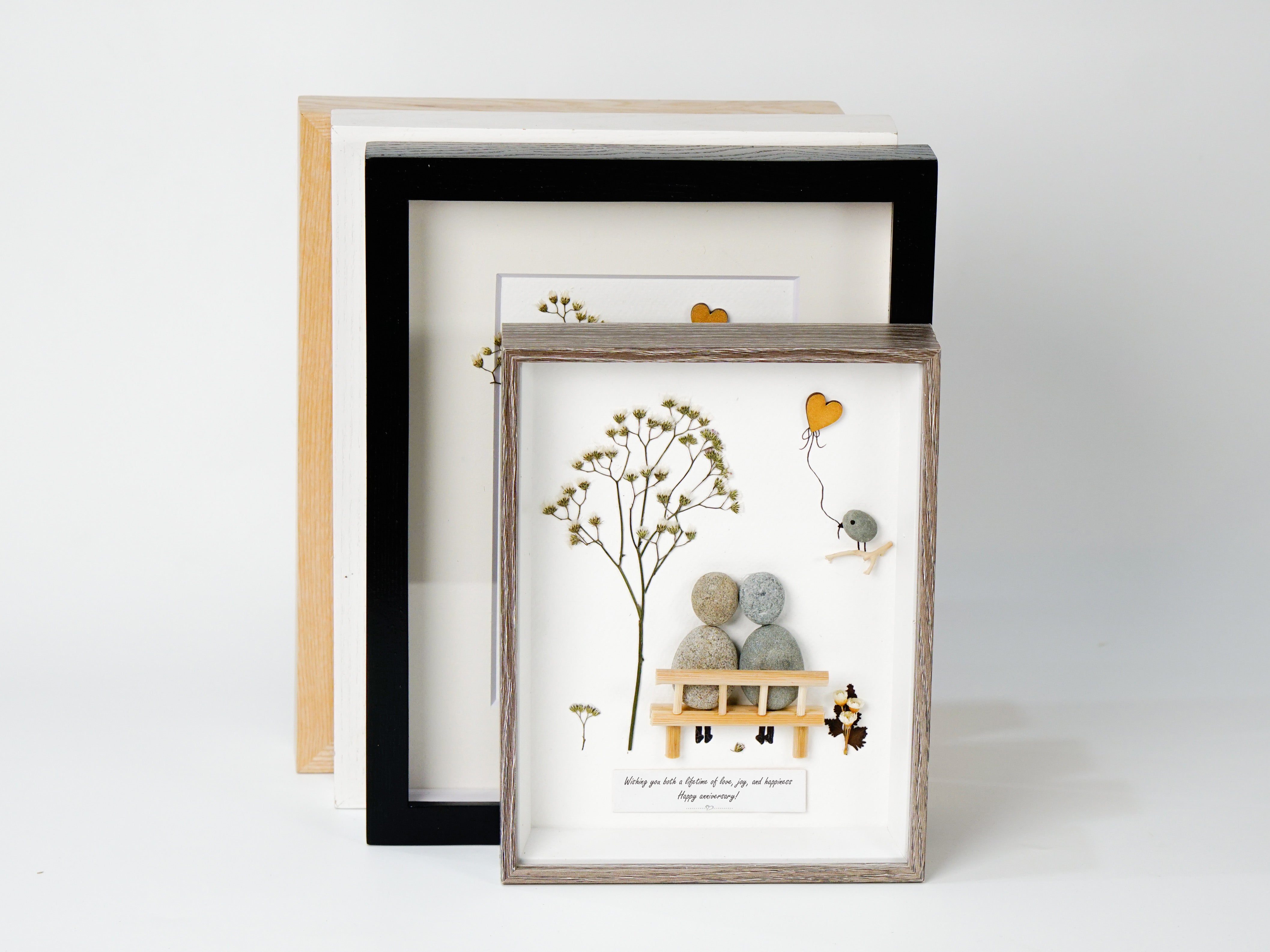 Everlasting Love and Joy Anniversary Frame, Unique Gifts for Wedding Anniversary