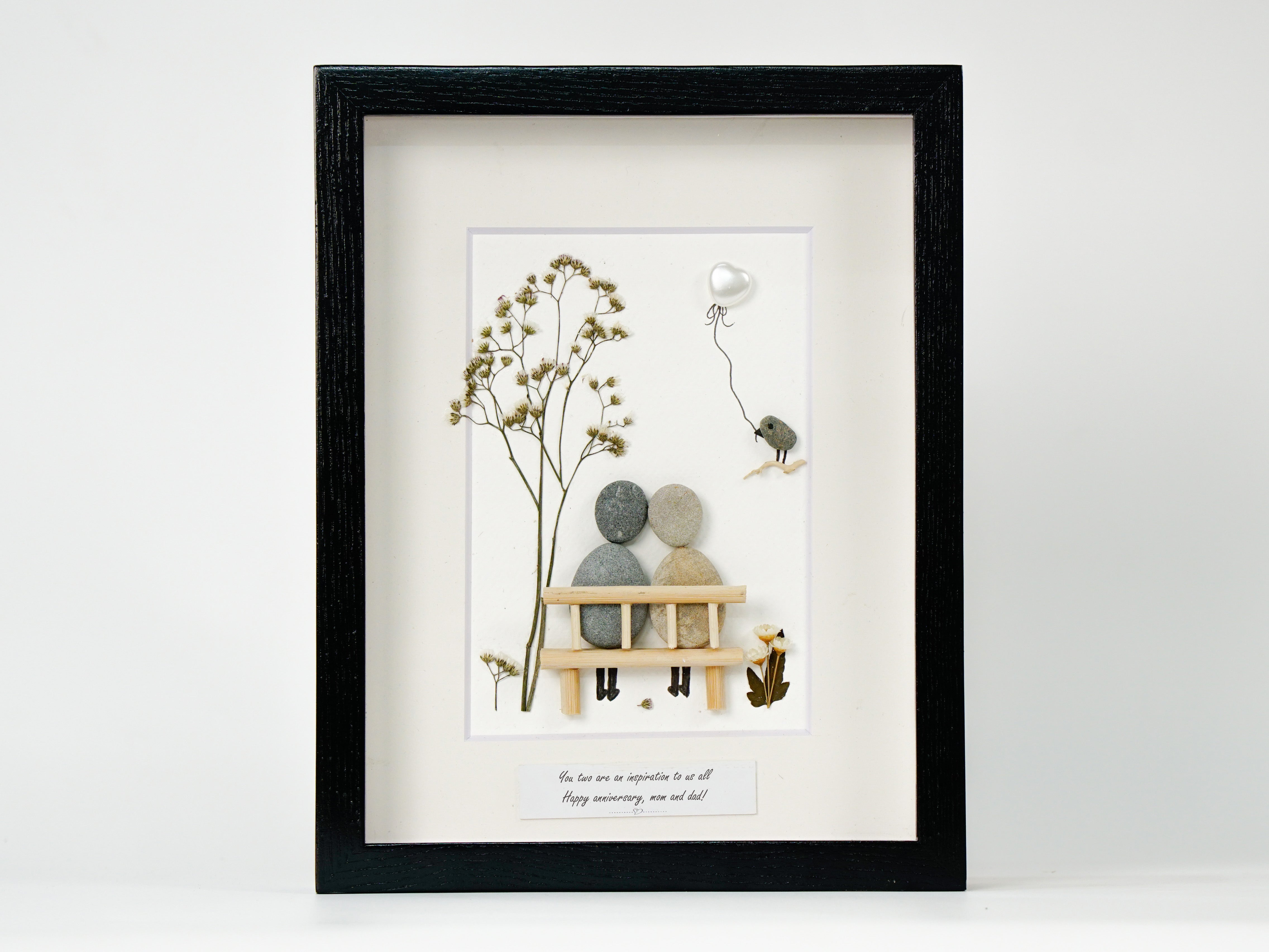 Inspirational Anniversary Tribute for Mom and Dad Frame, Unique Gifts for Wedding Anniversary