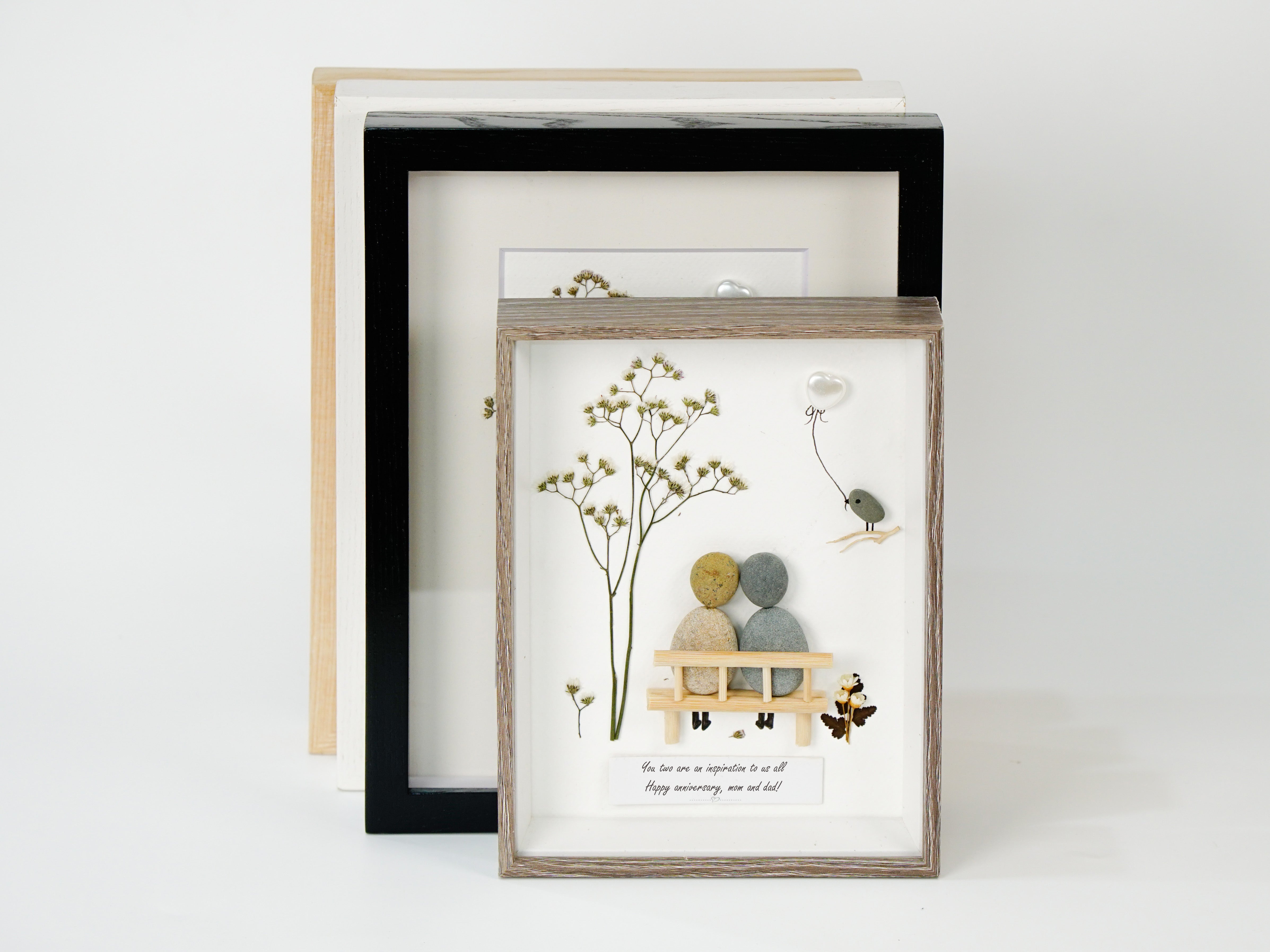 Inspirational Anniversary Tribute for Mom and Dad Frame, Unique Gifts for Wedding Anniversary