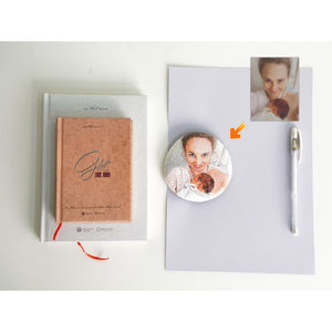 Dova Art Personalized Photo Mom and Baby Painting Rocks in Anniversary - Painted Rocks For Any Occasion - Unique Table Art, Original Paintings Rock Art by Dovaart.com