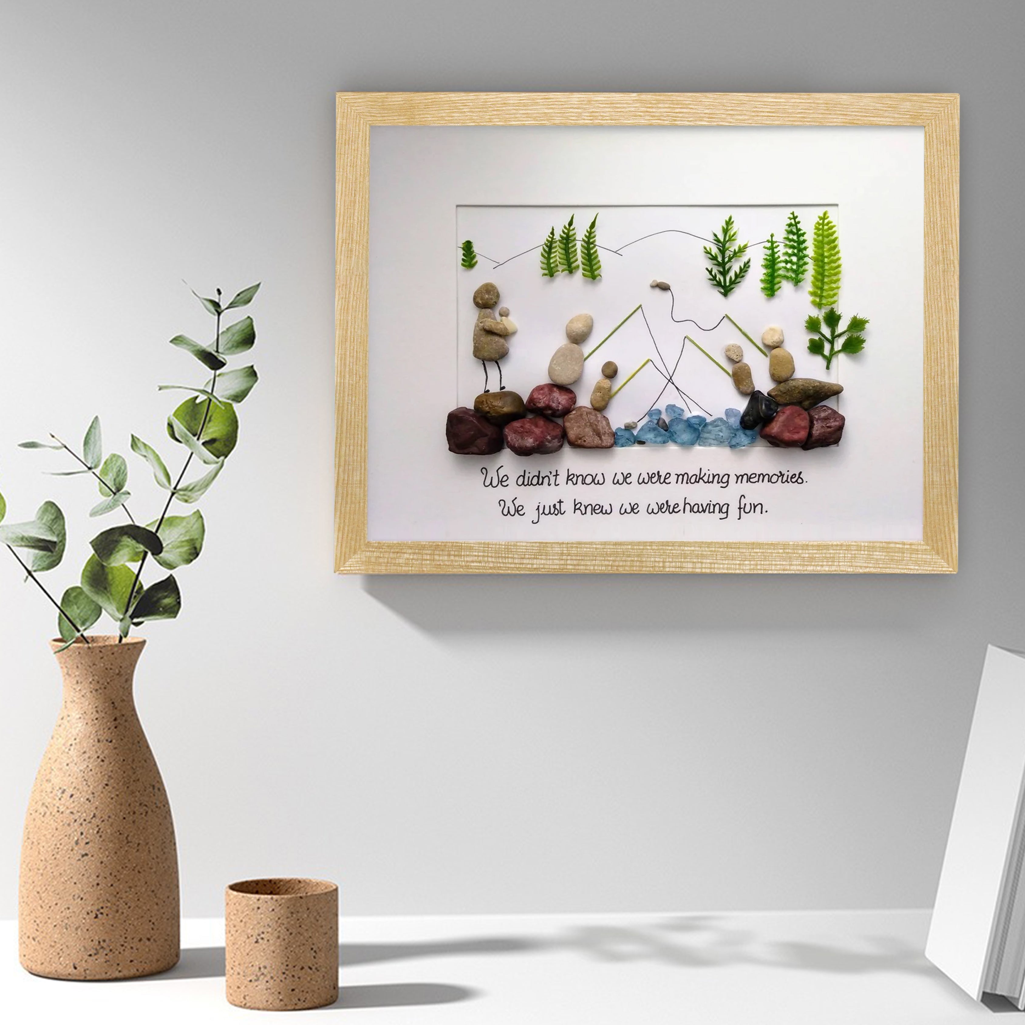 Personalized Fishing Memories Frame, Handmade Chirstmas Gift for Dad, Gift For Dad, Personalised Gift Dad