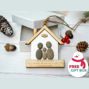 New Home New Beginning Personalized Christmas Ornament, Christmas Neighbor Gift by Dovaart.com