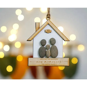 New Home New Beginning Personalized Christmas Ornament, Christmas Neighbor Gift by Dovaart.com