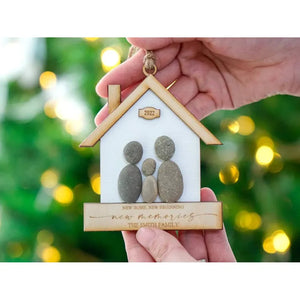 New Home New Beginning Personalized Christmas Ornament, Christmas Neighbor Gift by Dovaart.com
