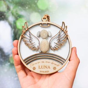 Personalized Memorial Dog Ornament by Dovaart.com