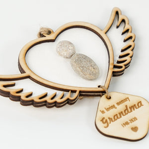 Personalized Memorial Ornament by Dovaart.com