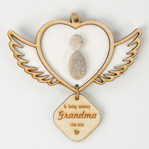 Personalized Memorial Ornament by Dovaart.com