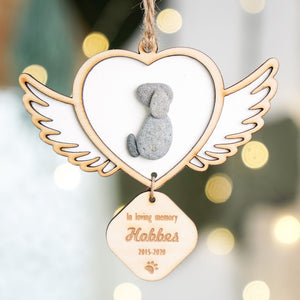 Personalized Memorial Pet Ornament by Dovaart.com