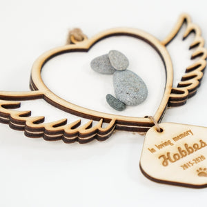 Personalized Memorial Pet Ornament by Dovaart.com