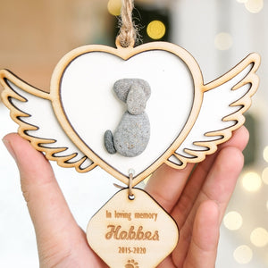Personalized Memorial Pet Ornament by Dovaart.com