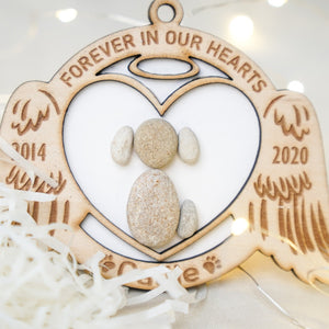Personalized Pet Memorial Ornament by Dovaart.com