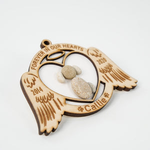 Personalized Pet Memorial Ornament by Dovaart.com