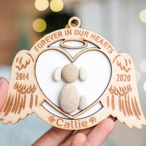 Personalized Pet Memorial Ornament by Dovaart.com