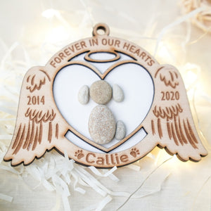 Personalized Pet Memorial Ornament by Dovaart.com
