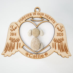 Personalized Pet Memorial Ornament by Dovaart.com