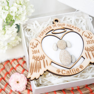 Personalized Pet Memorial Ornament by Dovaart.com