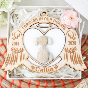 Personalized Pet Memorial Ornament by Dovaart.com