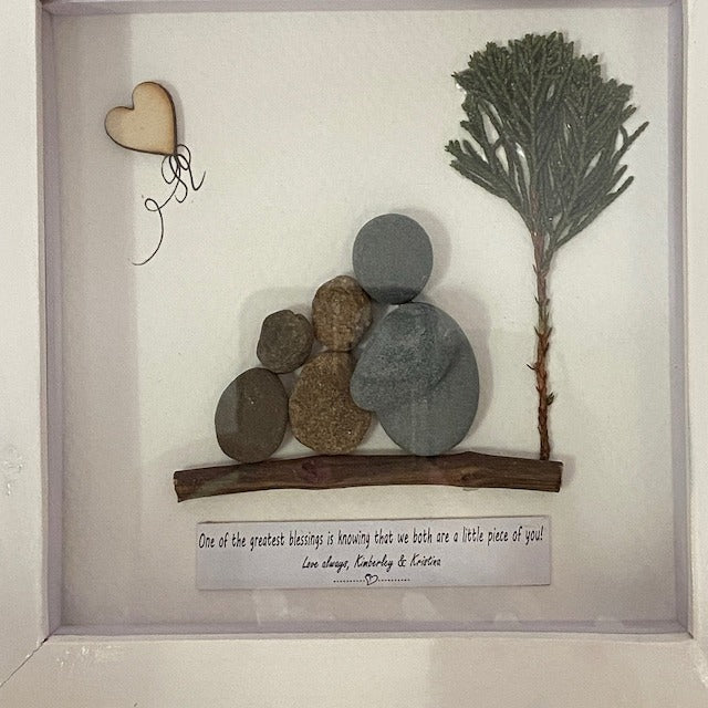 pebble art for mom