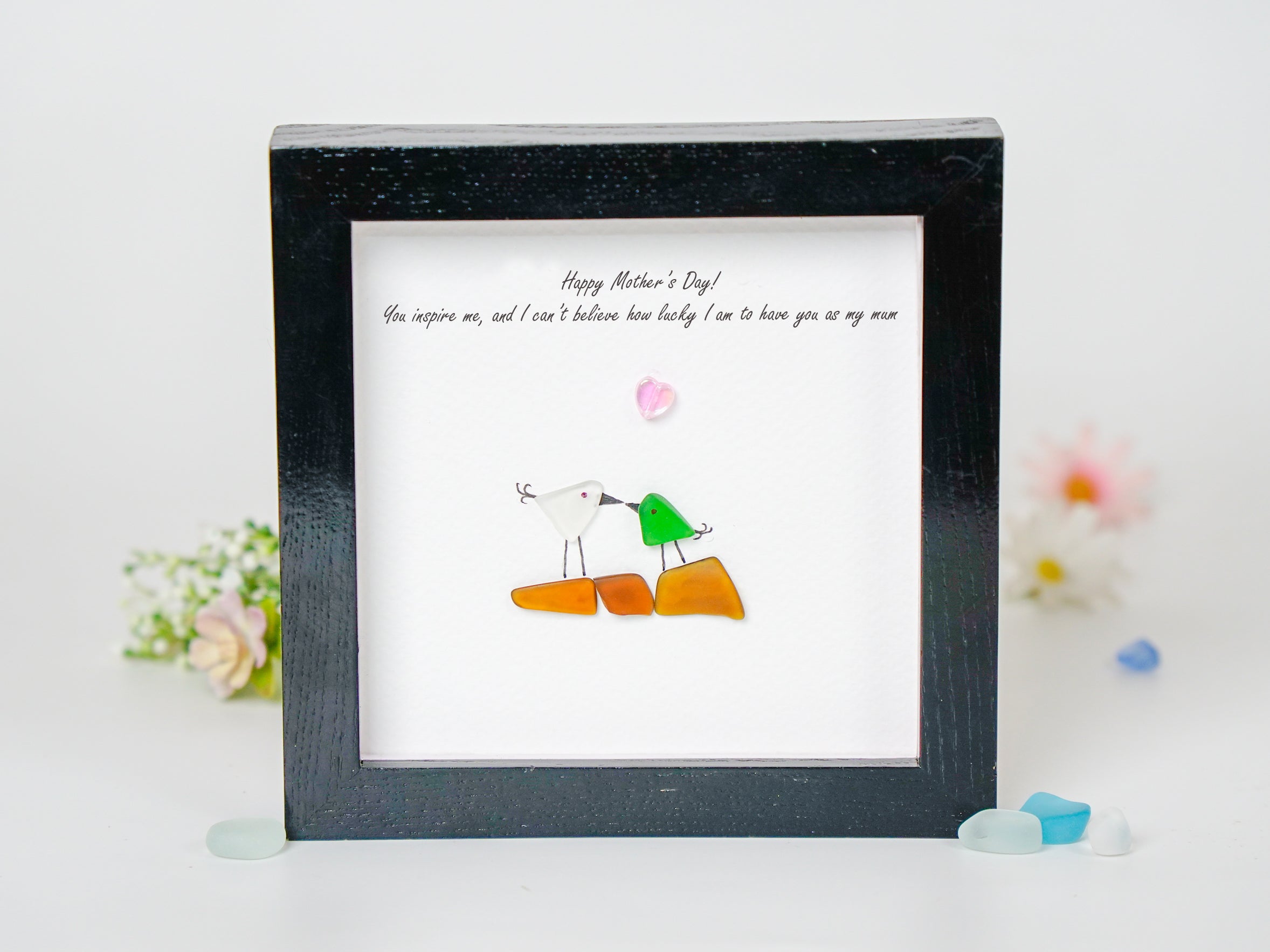 Inspiring Mum Mother's Day Greeting Card, Gift for Mom, Handcrafted Mother's Day Gift