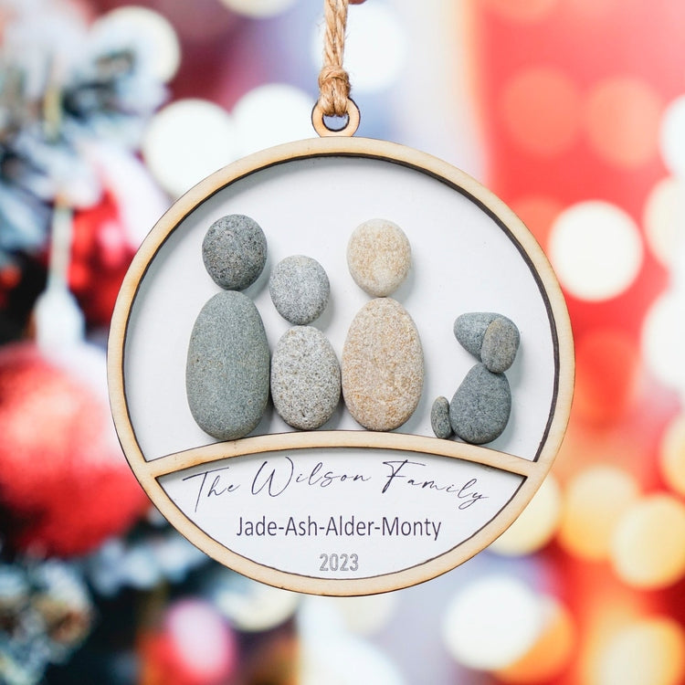 Personalized Family Ornament by Dovaart.com