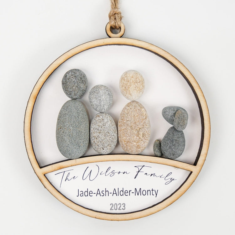 Personalized Family Ornament by Dovaart.com