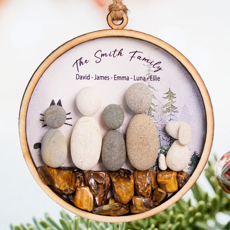 Personalized Family Ornament by Dovaart.com