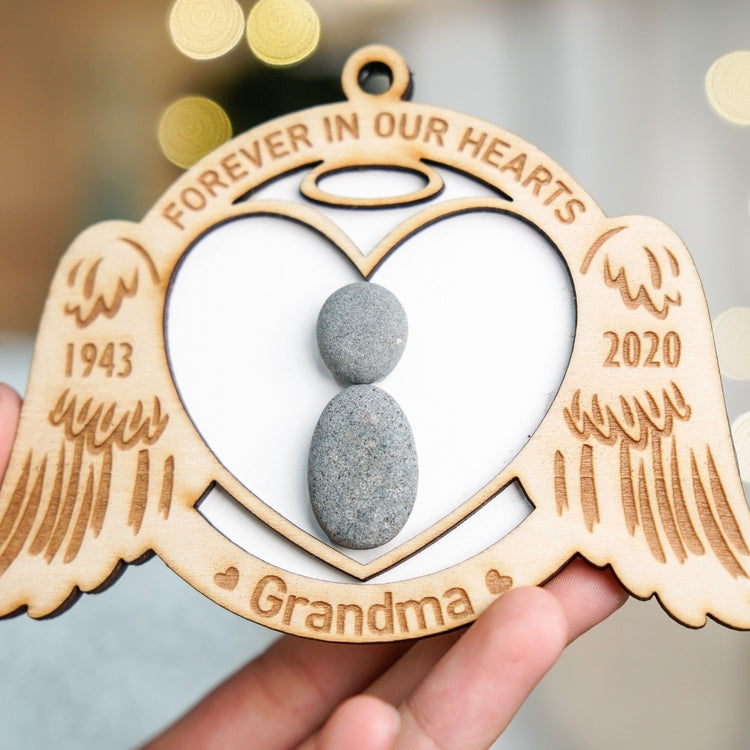 Personalized Memorial Ornament by Dovaart.com