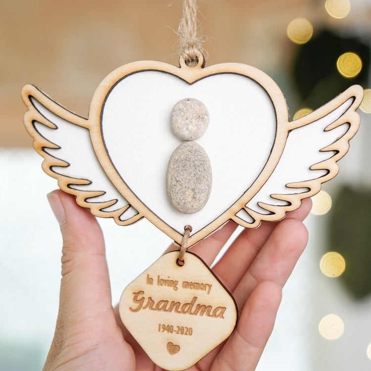 Personalized Memorial Ornament by Dovaart.com