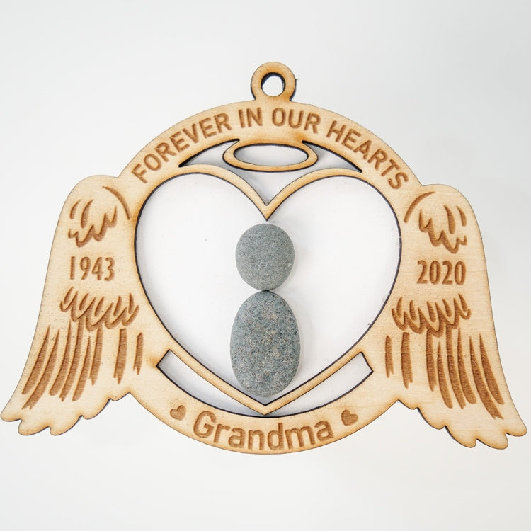 Personalized Memorial Ornament by Dovaart.com