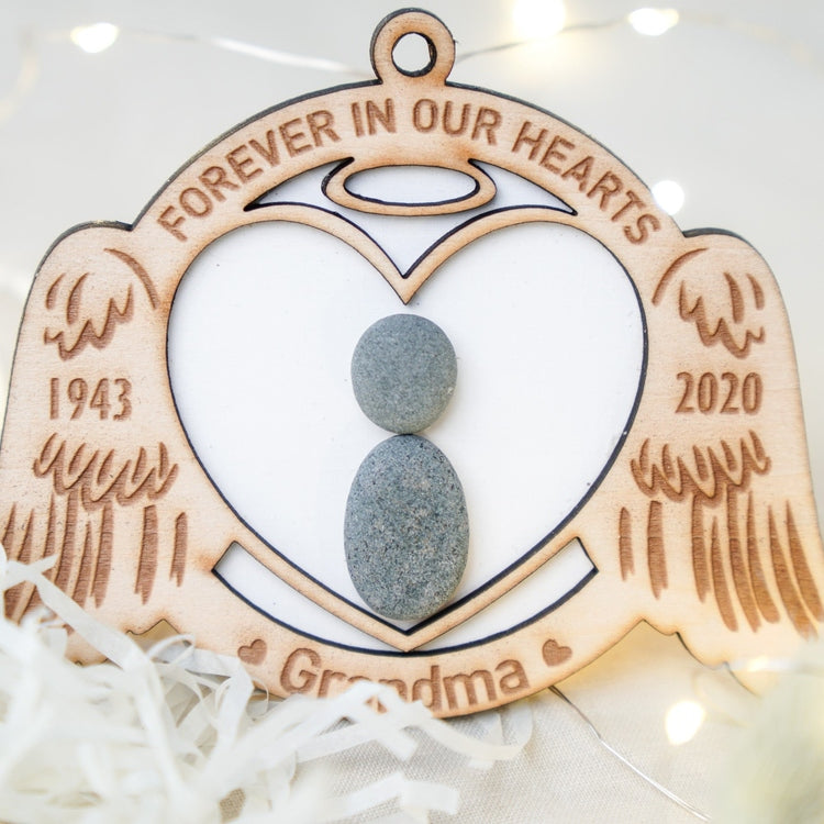 Personalized Memorial Ornament by Dovaart.com