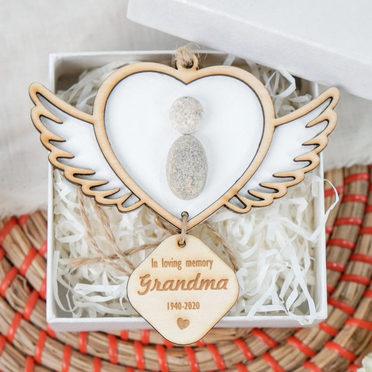 Personalized Memorial Ornament by Dovaart.com