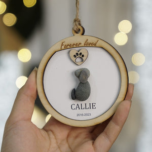 Personalized Pet Memorial Ornament by Dovaart.com