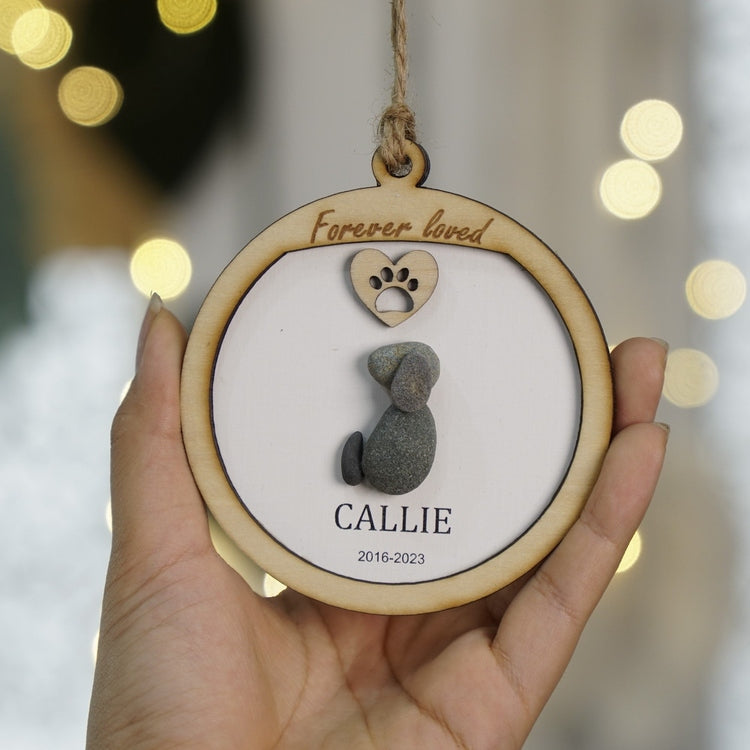 Personalized Pet Memorial Ornament by Dovaart.com