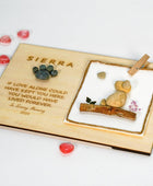 Personalized Dog Memorial Photo Frame, Family Pet Bereavement Pebble Art, Pet Loss Remembrance Frame, Sympathy Gift by Dovaart.com